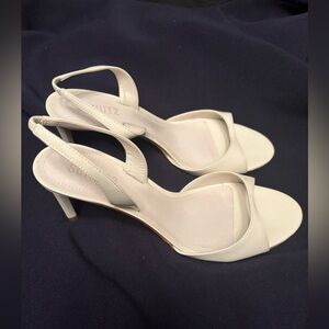 SCHUTZ Women's Elegant Cream Heels